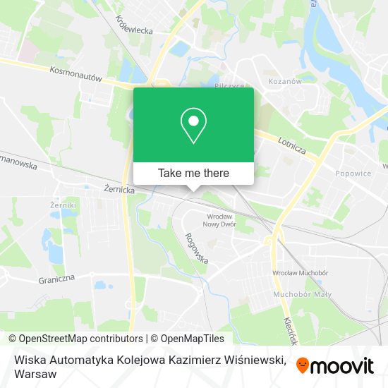 Карта Wiska Automatyka Kolejowa Kazimierz Wiśniewski