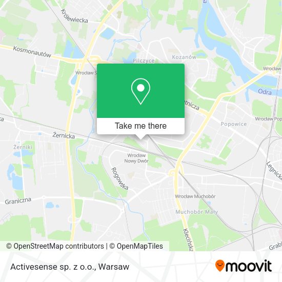 Activesense sp. z o.o. map