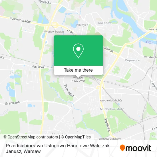Przedsiebiorstwo Uslugowo Handlowe Walerzak Janusz map