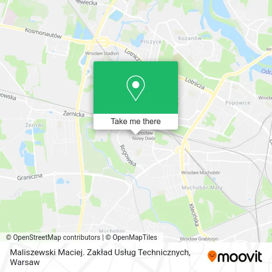Карта Maliszewski Maciej. Zakład Usług Technicznych