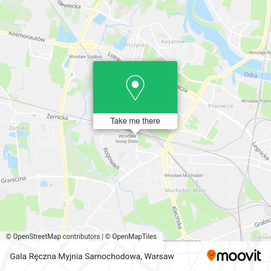 Карта Gala Ręczna Myjnia Samochodowa