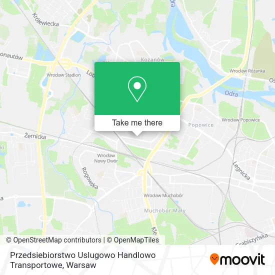 Карта Przedsiebiorstwo Uslugowo Handlowo Transportowe