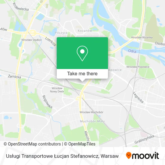 Карта Usługi Transportowe Łucjan Stefanowicz
