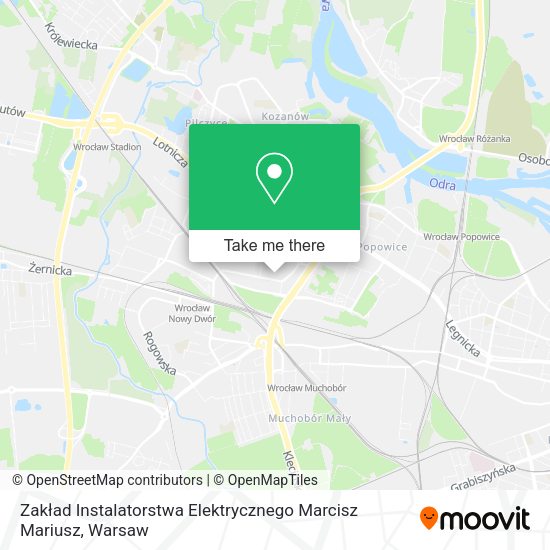 Zakład Instalatorstwa Elektrycznego Marcisz Mariusz map