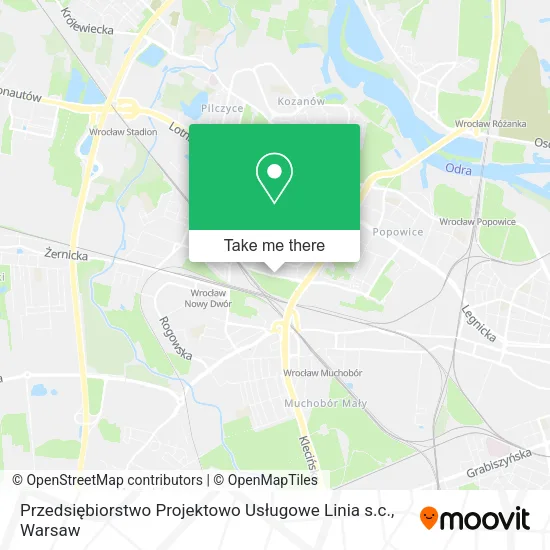 Карта Przedsiębiorstwo Projektowo Usługowe Linia s.c.