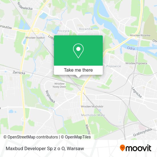 Maxbud Developer Sp z o O map