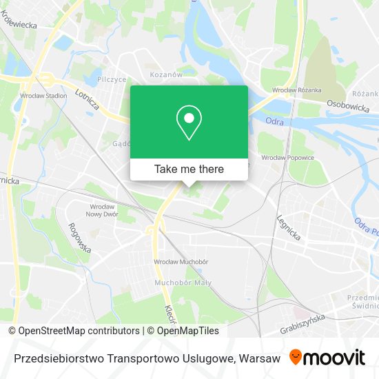 Карта Przedsiebiorstwo Transportowo Uslugowe