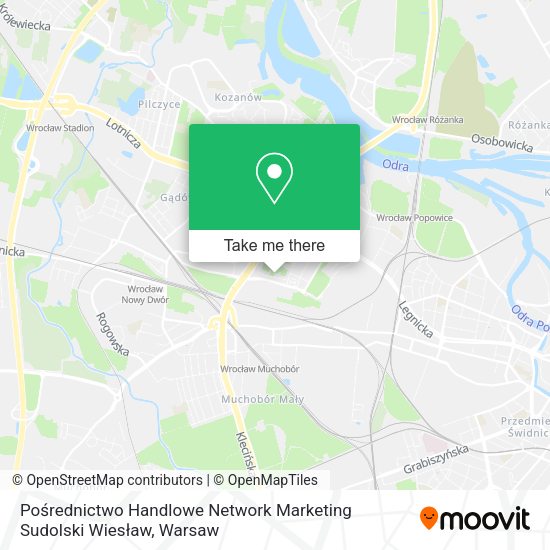 Pośrednictwo Handlowe Network Marketing Sudolski Wiesław map