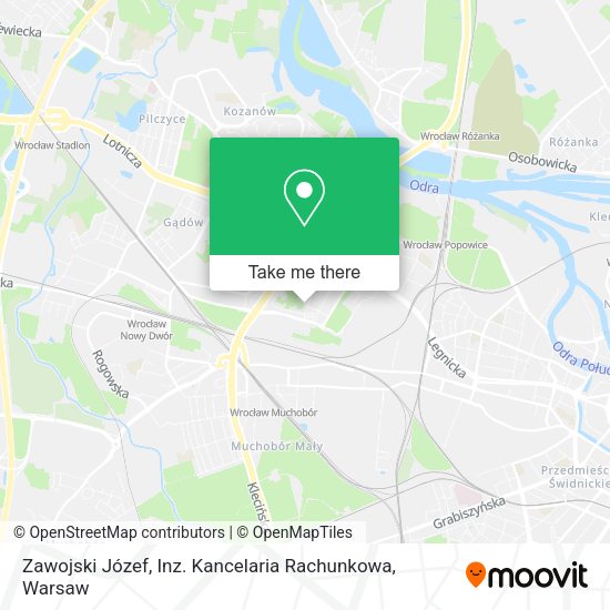 Zawojski Józef, Inz. Kancelaria Rachunkowa map