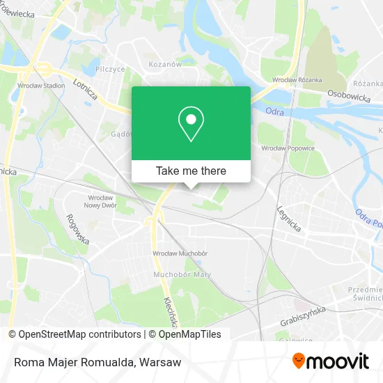 Roma Majer Romualda map