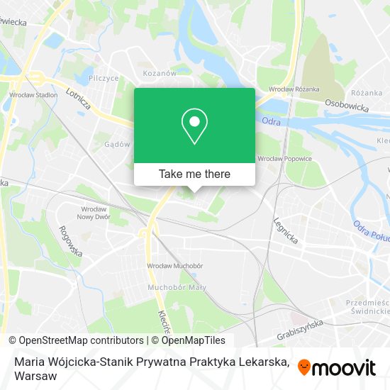 Maria Wójcicka-Stanik Prywatna Praktyka Lekarska map