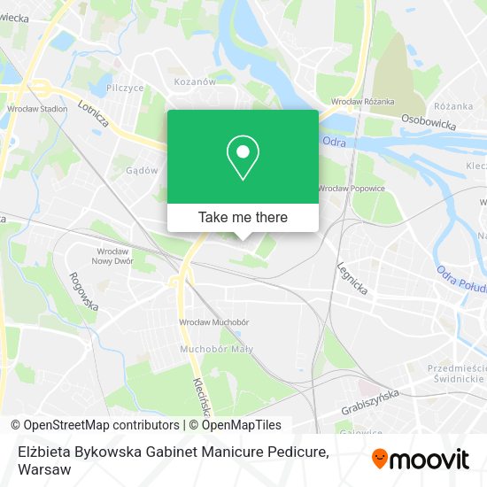 Elżbieta Bykowska Gabinet Manicure Pedicure map