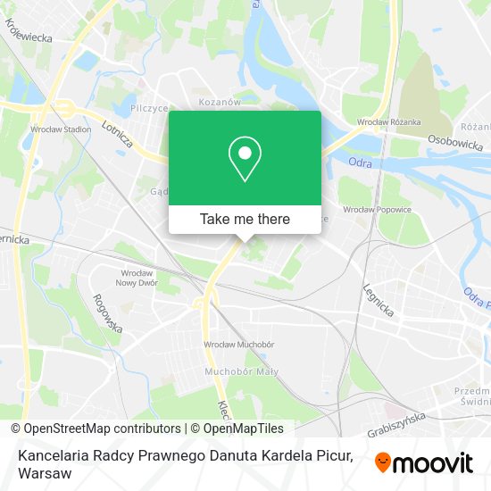 Kancelaria Radcy Prawnego Danuta Kardela Picur map