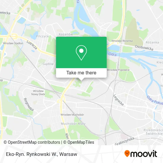 Карта Eko-Ryn. Rynkowski W.