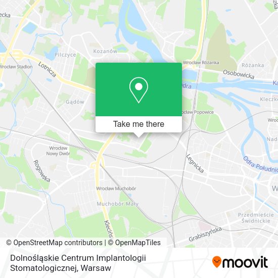 Dolnośląskie Centrum Implantologii Stomatologicznej map