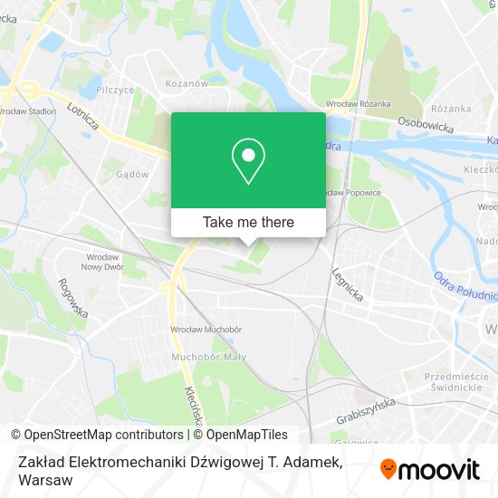 Zakład Elektromechaniki Dźwigowej T. Adamek map