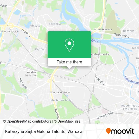 Katarzyna Zięba Galeria Talentu map