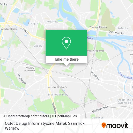 Octet Usługi Informatyczne Marek Szamlicki map