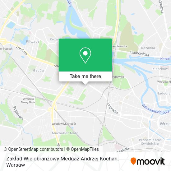 Zakład Wielobranżowy Medgaz Andrzej Kochan map