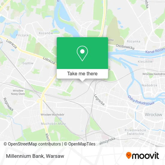 Millennium Bank map
