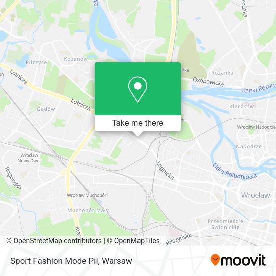 Sport Fashion Mode Pil map