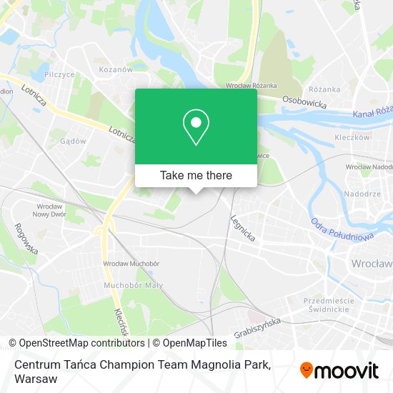 Centrum Tańca Champion Team Magnolia Park map