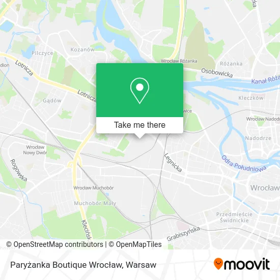 Paryżanka Boutique Wrocław map