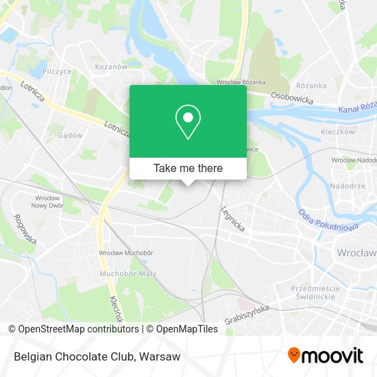 Belgian Chocolate Club map