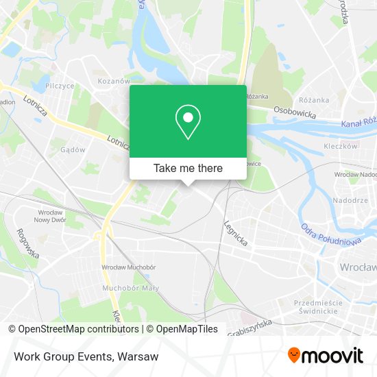 Work Group Events map