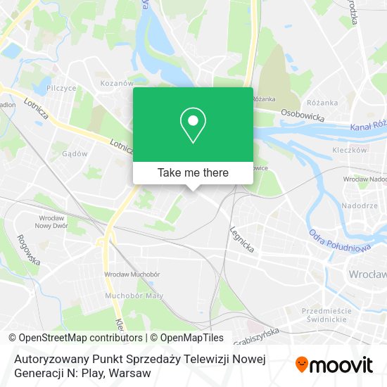 Autoryzowany Punkt Sprzedaży Telewizji Nowej Generacji N: Play map