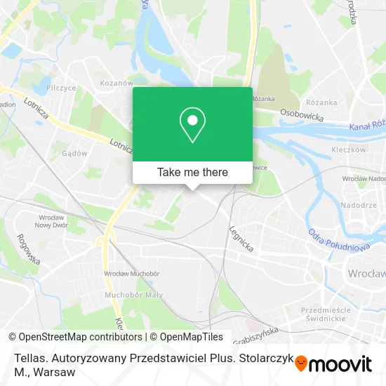 Карта Tellas. Autoryzowany Przedstawiciel Plus. Stolarczyk M.