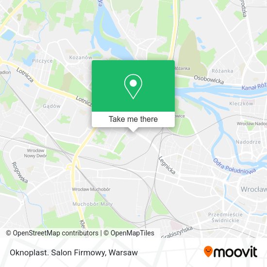 Oknoplast. Salon Firmowy map