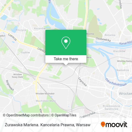 Żurawska Marlena. Kancelaria Prawna map