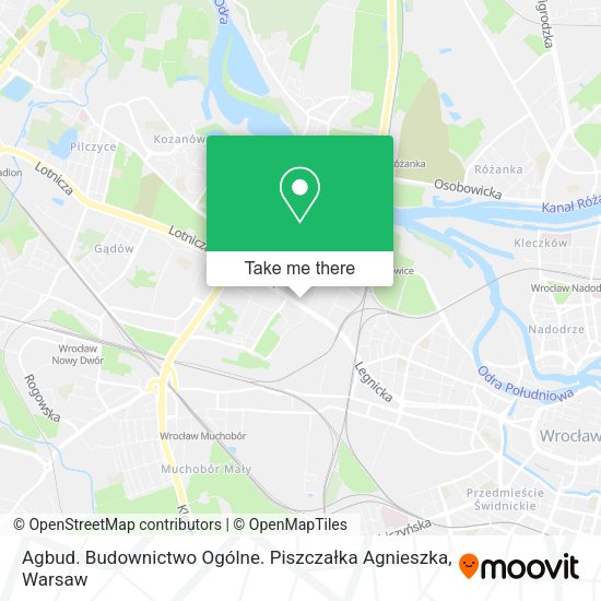 Agbud. Budownictwo Ogólne. Piszczałka Agnieszka map