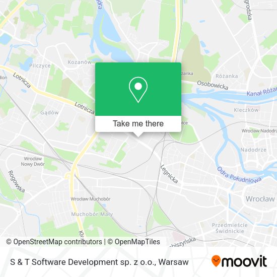 S & T Software Development sp. z o.o. map