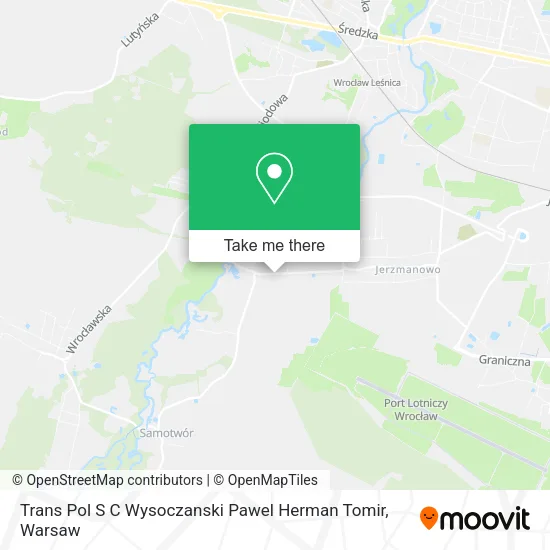 Карта Trans Pol S C Wysoczanski Pawel Herman Tomir