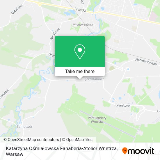 Katarzyna Ośmiałowska Fanaberia-Atelier Wnętrza map