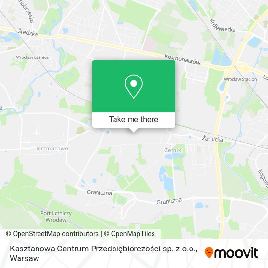 Kasztanowa Centrum Przedsiębiorczości sp. z o.o. map