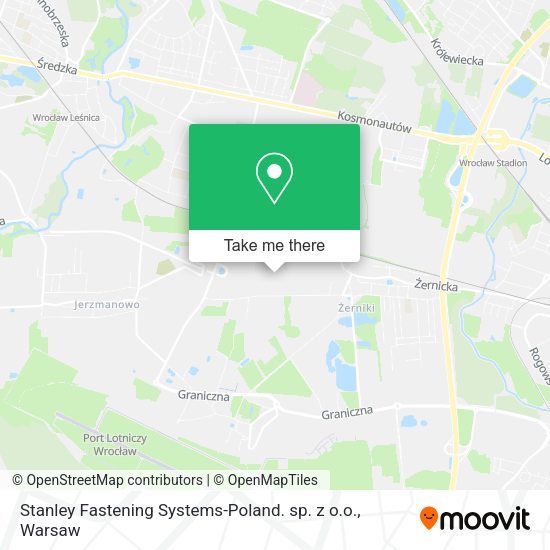 Stanley Fastening Systems-Poland. sp. z o.o. map