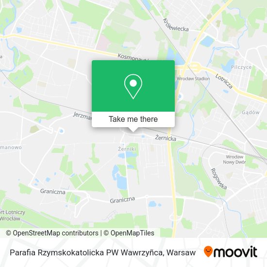 Карта Parafia Rzymskokatolicka PW Wawrzyñca