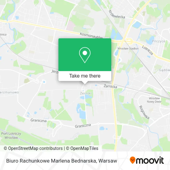 Карта Biuro Rachunkowe Marlena Bednarska