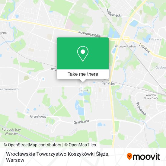 Wrocławskie Towarzystwo Koszykówki Ślęża map