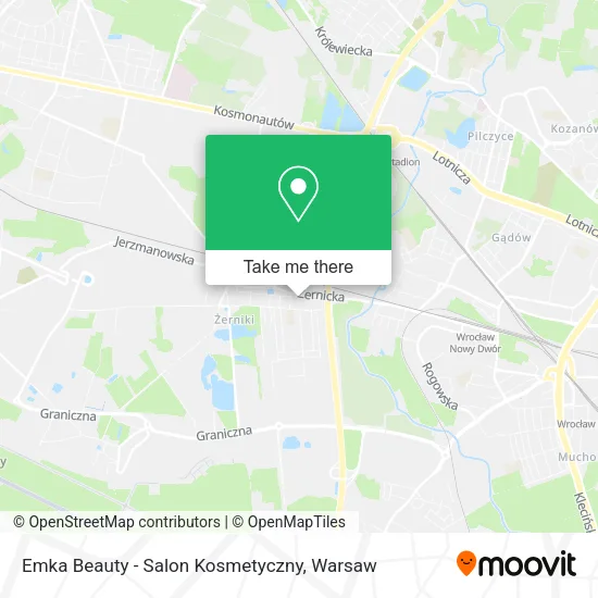 Emka Beauty - Salon Kosmetyczny map
