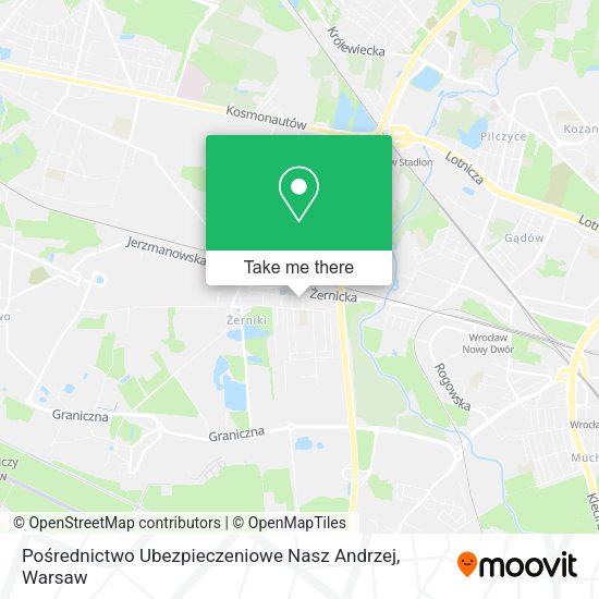 Pośrednictwo Ubezpieczeniowe Nasz Andrzej map