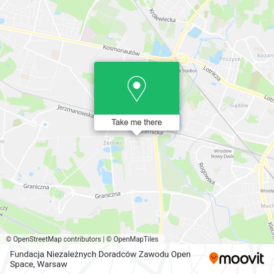 Fundacja Niezależnych Doradców Zawodu Open Space map