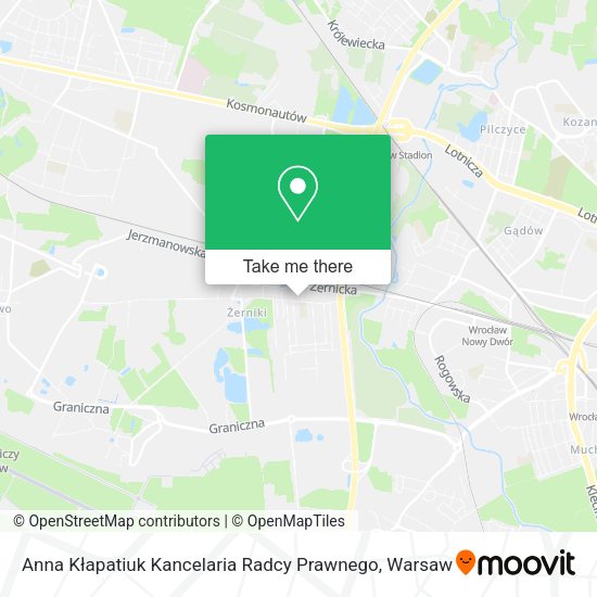 Anna Kłapatiuk Kancelaria Radcy Prawnego map