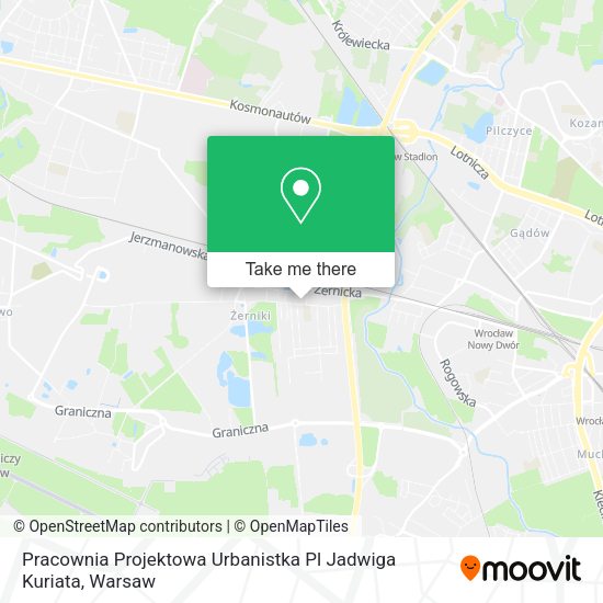 Pracownia Projektowa Urbanistka Pl Jadwiga Kuriata map