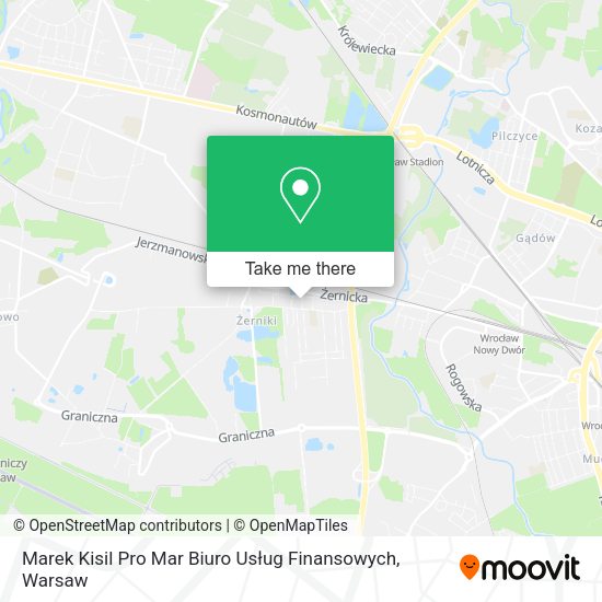 Marek Kisil Pro Mar Biuro Usług Finansowych map