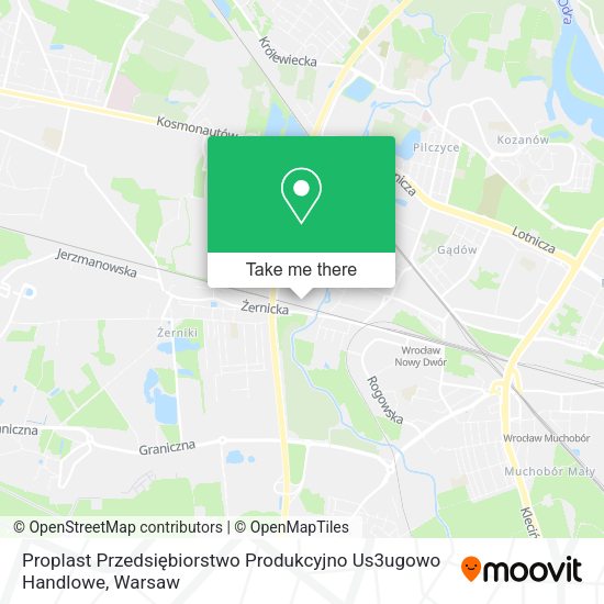 Proplast Przedsiębiorstwo Produkcyjno Us3ugowo Handlowe map