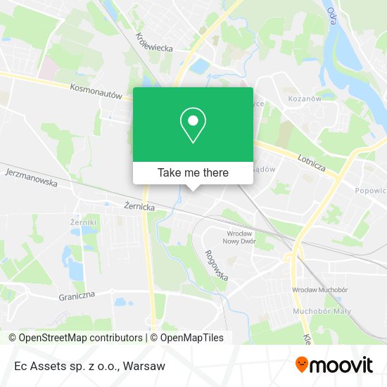 Ec Assets sp. z o.o. map